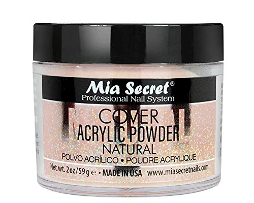 Mia Secret Cover Acrylic Powder 2 oz Natural