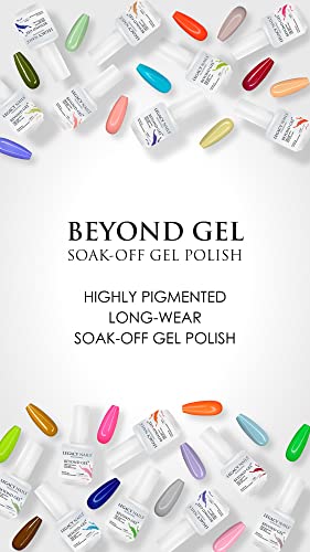 LEGACY NAILS Professional Beyond Gel Soak-Off Nail Gel Polish Full Coverage Highly Pigmented Gel Nail Polish