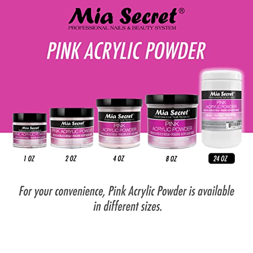 Mia Secret Acrylic Powder 1.5lbs/ 24oz PINK