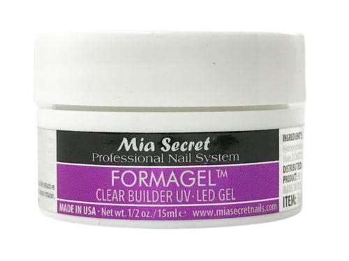 Mia Secret FORMAGEL Clear Builder Gel 0.5 oz Professional Nail System