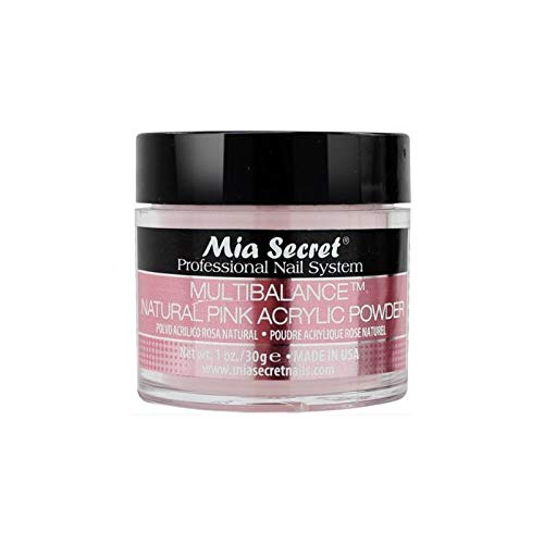 Mia Secret Acrylic Powder 1oz Multi Balance Natural Pink