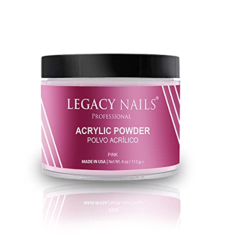 Legacy Nails Acrylic Powder 4 oz Pink