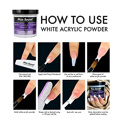 Mia Secret White Acrylic Powder